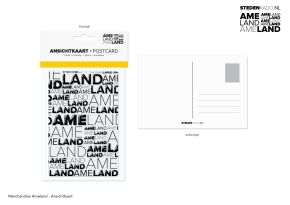 ANSICHTKAART + ENVELOP AMELAND