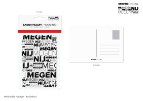 ANSICHTKAART + ENVELOP NIJMEGEN